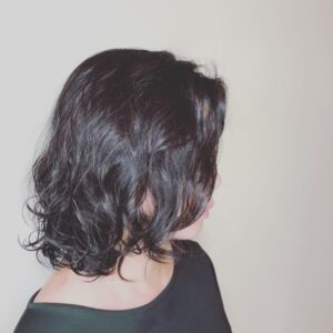 Curly Perms with Natural Black Hair